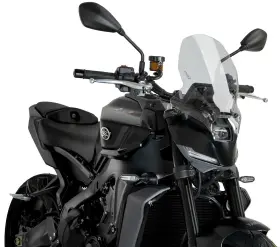 22078w Puig - Windshield New Generation Touring Clear Yamaha Mt-9 #