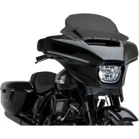 22110f Puig High Road Windscreen - Dark Smoke Touring