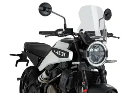 22188w Puig New Generation Sport Screen 2024-2025 Husqvarna Vitpilen 401 - Clear