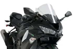 3177w-2m Puig Hi-tech Parts Z-racing Windscreen - 2mm Clear