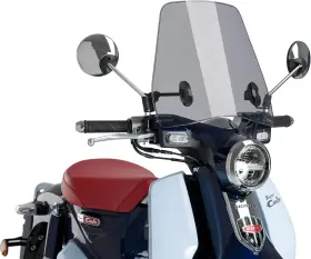 3491h Puig Windshield Urban Honda Super Cub C125 18-19 C/light Smoke