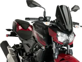 561-03548bk Puig 3548n Naked New Generation Windshield Black