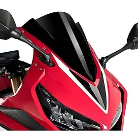 3568h Puig Z-racing Windscreen 2019-2024 Honda Cbr650r - Black Used