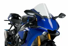 Yzf-r1m Puig 3632w R-racer Screen Clear For Yamaha Yzf-r1/yzf-r1m