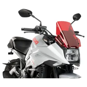 3637r Puig Touring Windscreen - Red