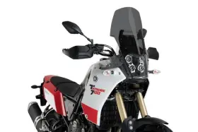 3727f Puig Touring Windscreen Dark Smoke For Yamaha Xtz700 Tenere 2021