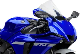 Yzf-r1m Puig 3826w 3mm Z Racing Windscreen Clear For Yamaha Yzf-r1/yzf-r1m 2020-2023