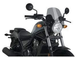 3829h Puig Hi-tech Parts New Generation Sport Windscreen - Smoke