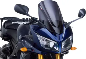 4061f Puig Dark Smoke Racing Windscreen For 06-15 Yamaha Fz1