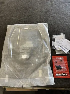 Puig 435529304377 Windscreen Touring Clear Yamaha Mtt9/gt Tracer 900 9725w