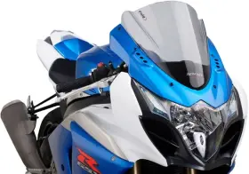 4933h Puig 3mm Z Racing Windscreen Light Smoke Fits Suzuki Gsx-r1000 2009/2011-2016 4933h Puig 3mm Z Racing Windscreen Light Smoke Fits Suzuki Gsx-r1000 2009/2011-2016