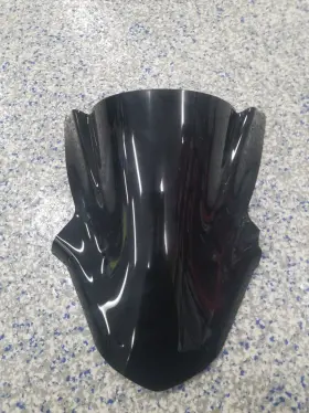 5603n Puig 2011-2015 Kawasaki Ninja Zx10 Wind Screen Shield Black Used