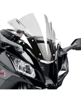 5603w Puig Racing Windshield Clear For Specific Kawasaki Ninja Zx10r 2011-2015