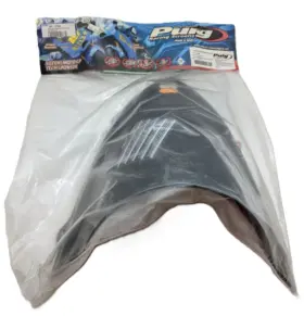 561-1218d Puig Racing Windscreen Dark Smoke For 2008 Kawasaki Ninja 250 4626f