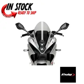 Puig 561-21999s Windscreen R-racer Smoke Windshield Suzuki 2024-2026 Gsx-8r 21999h