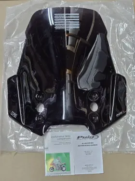 5999f Puig Dark Smoke Touring Windshield Screen 2012-18 Kawasaki Versys 1000 650