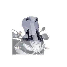 6502h Puig Touring Windscreen With Visor - Smoke