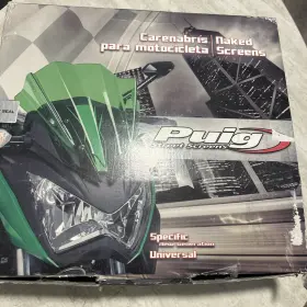6859h Puig Naked Bike Windscreens Smoke Sport