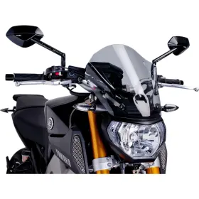 6861h Puig New Generation Windscreen - Smoke Mt09