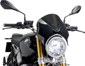 7012f Puig Naked New Generation Sport Windscreen - Dark Smoke