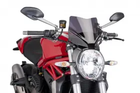 7013f Puig New Generation Sport Windscreen - Dark Smoke