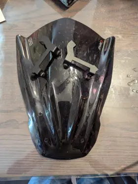 7016f Puig - Naked New Generation Touring Windscreen Dark Smoke
