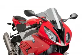 7564h Puig Racing Windscreen 3mm Smoke Fits Bmw S1000rr 2015-2018