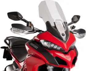 7622w Puig Clear Racing Windscreen Shield For 2015-2020 Ducati Multistrada Race
