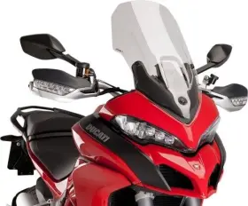 561-07623 Puig 7623w Hi-tech Parts Touring Windscreen - 24-1/2 Inch Clear Ducati