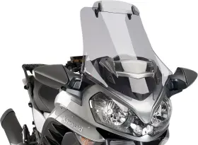 7629h Puig Light Smoke Touring Windshield With Visor