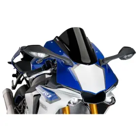 7648c Puig Racing Windscreen - Carbon Look For Yamaha 7648c Puig Racing Windscreen - Carbon Look For Yamaha