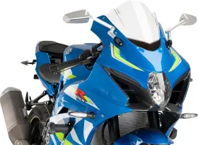 9013w Puig Z-racing Clear/black Windscreen