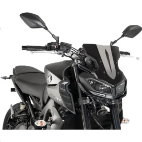 9376n Puig Hi-tech Parts New Generation Sport Windscreen - Black