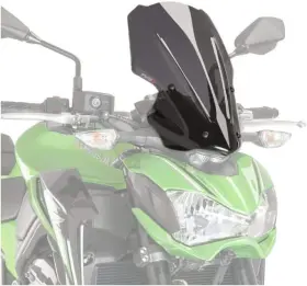 9392f Puig Naked New Gen.windshield Touring Kawasaki Z900 17-19 C/dark Smoke