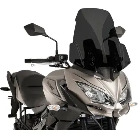 Puig 9421f Race Windscreen - Dark Smoke Tour Fits Kawasaki