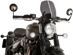 9437f Puig Windshield New Generation Touring Dark Smoke Triumph Bonneville #