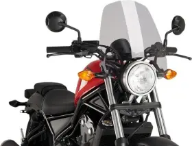 9462h Puig Naked Touring Windscreen Light Smoke #9462h For Honda
