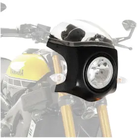 9516wcl77 Puig 9516w Universal Semi-fairing - Carbon Look / Clear 180mm
