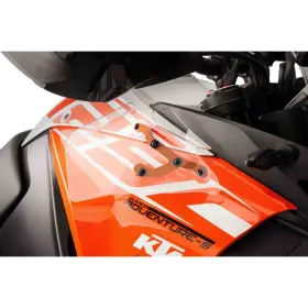 9623w Puig Front Deflector - Clear Upper / Lower