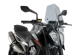 9668h Puig Naked Windscreen Windshield New Gen Sport Smoke
