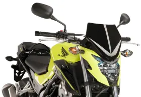 9687n Puig New Generation Sport Windscreen - Black