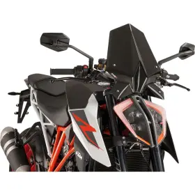 9692n Puig New Generation Windscreen Sport - Black Open Box