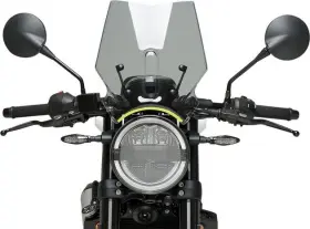 9702h Puig Naked New Generation Sport Windscreen Smoke #9702h Husqvarna