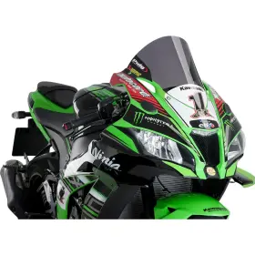 9849f Puig Hi-tech Parts R-racer Windscreen - Dark Smoke