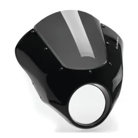 Cup0015f Puig Dark Night Semi-fairing For V-twin - Smoke Xl1200ns