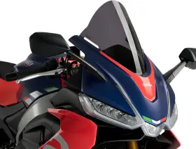20571f Puig Hi-tech Parts 21-22 24 For Aprilia Rs 660 Race Windscreen 12-1/2 Inch Dark Smoke