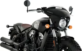21073w Puig Hi-tech Parts Fairing Short Screen For Bobber