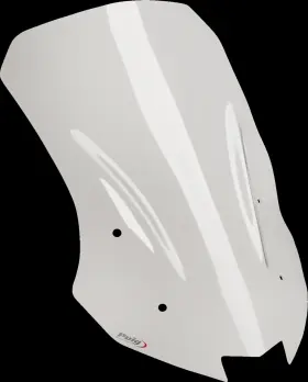 21393w Puig Hi-tech Parts Touring Windscreen - Clear Klr 650