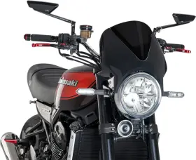 003nf Puig Hi-tech Parts 435529346407 Windscreen - Black/dark Smoke