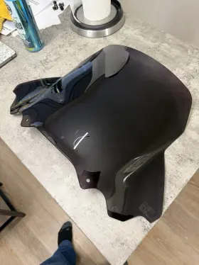 Cmx1100t Puig M21545f High-road Screen For Oem Fairing Dark Smoke Honda Rebel 23 - 25